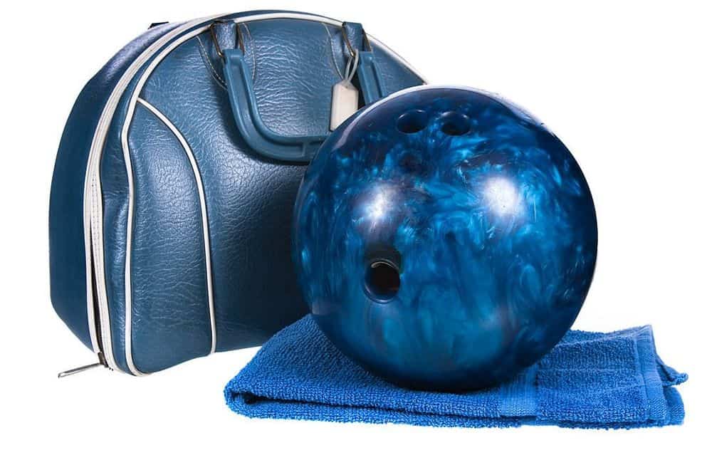 how do you clean a bowling ball bag